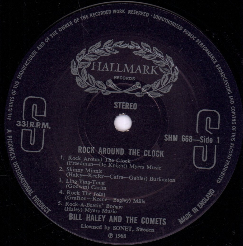 Bill Haley And The Comets - Rock Around The Clock - Lp
