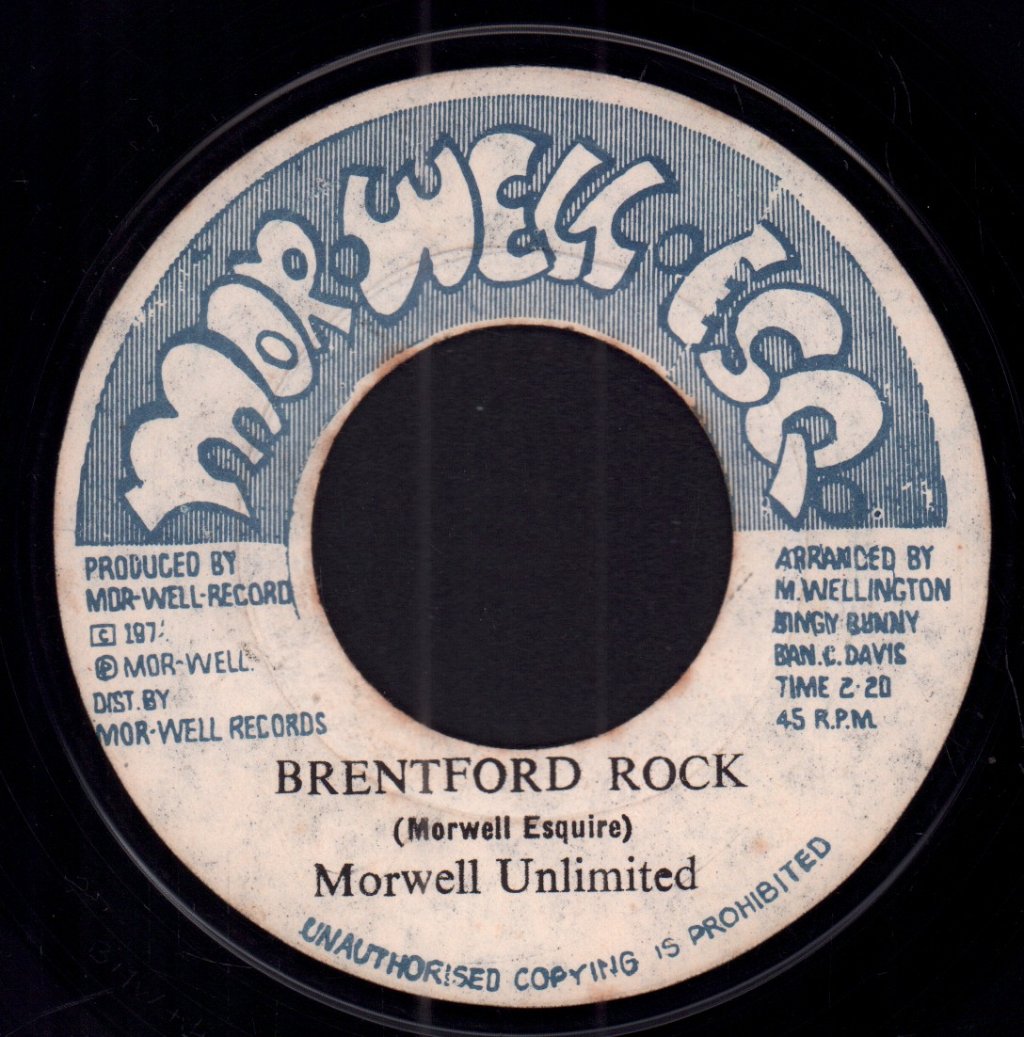 Morwell Unlimited - brentford rock - 7 Inch