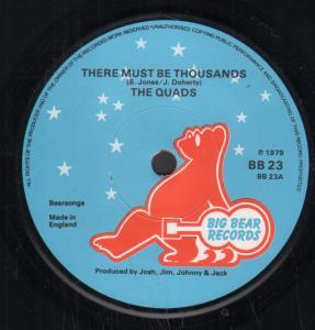 Quads - There Must Be Thousands - 7 Inch