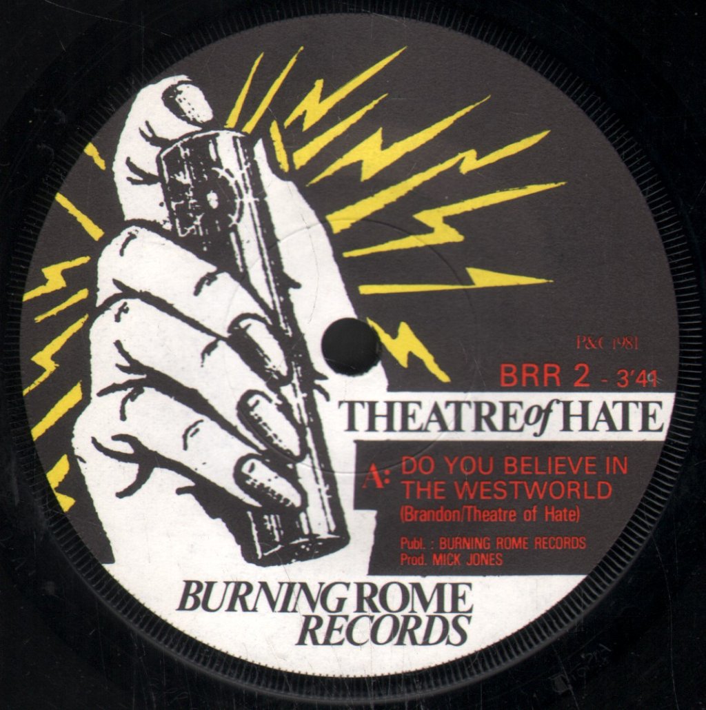 Theatre Of Hate - Do You Believe In The West World - 7 Inch