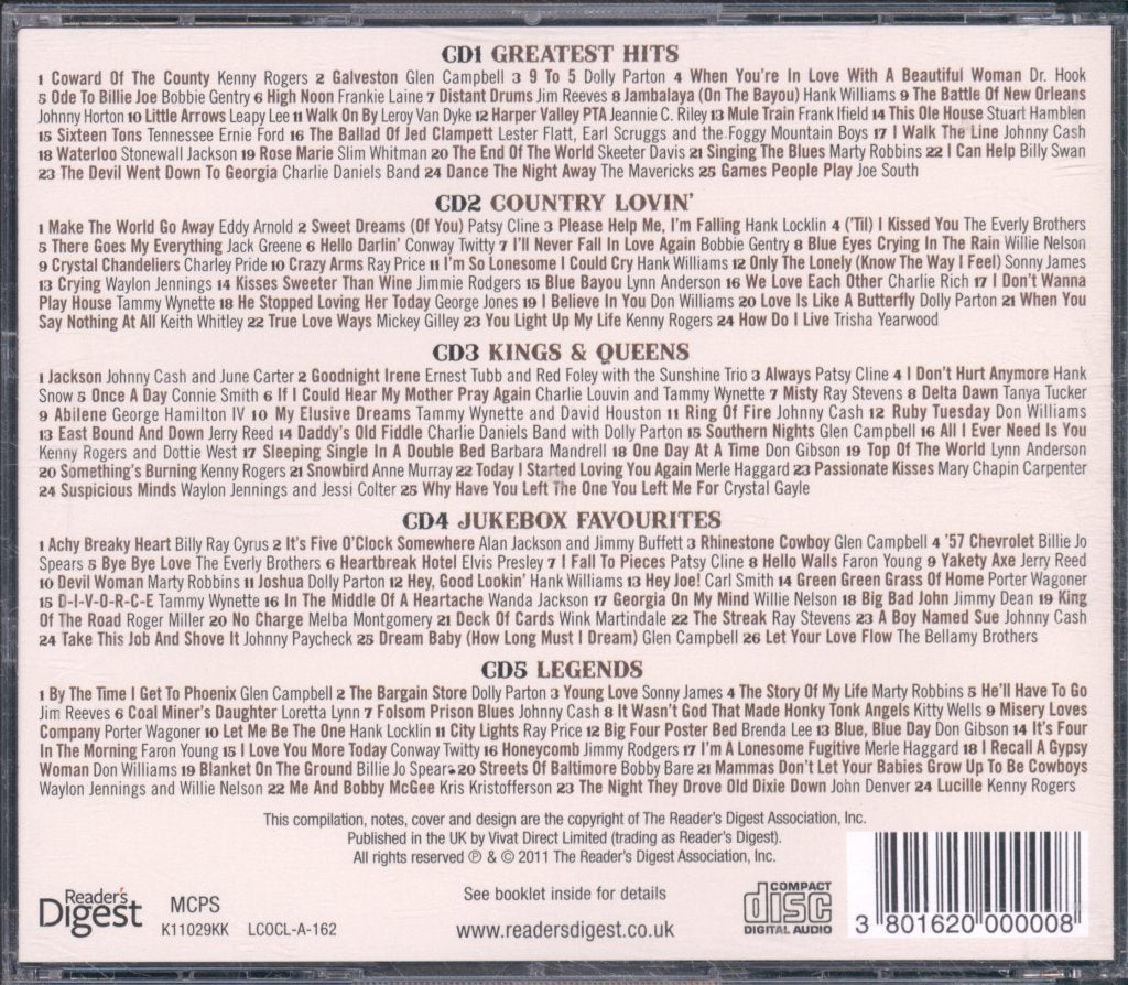 Various Artists - Country Classics - Cd Set