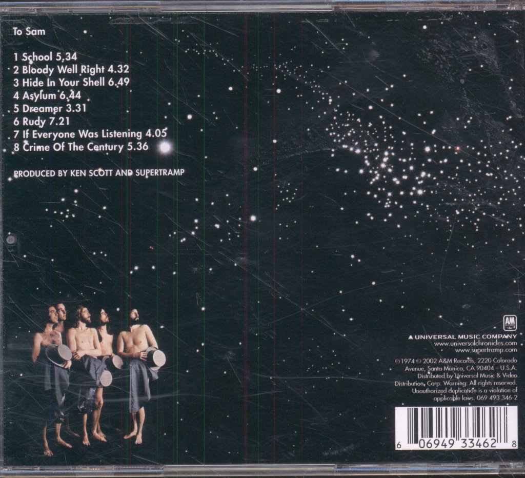 Supertramp - Crime Of The Century - Cd