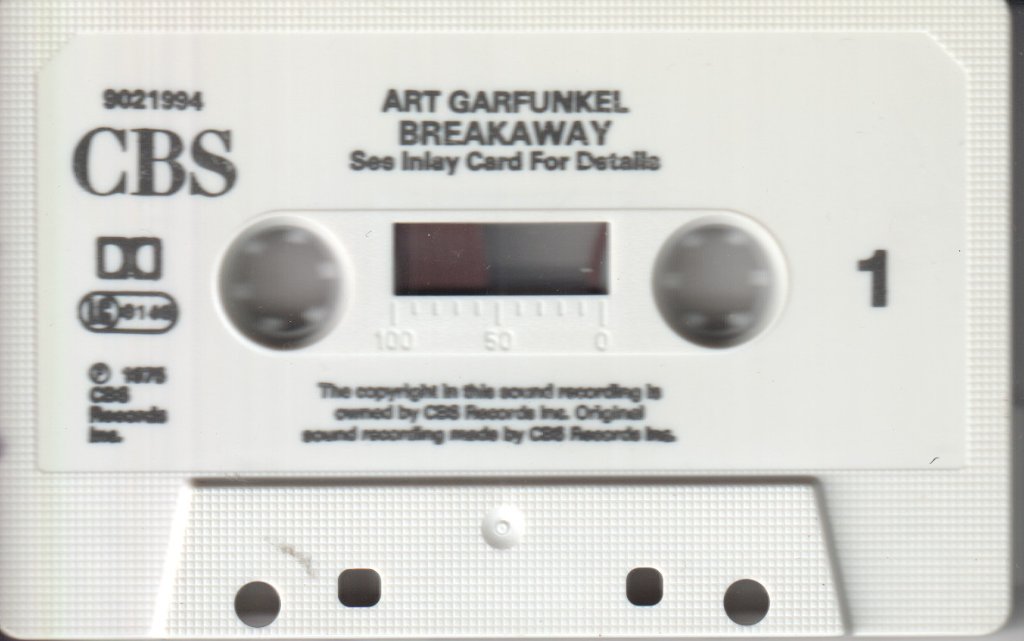 Art Garfunkel - Breakaway - Cassette