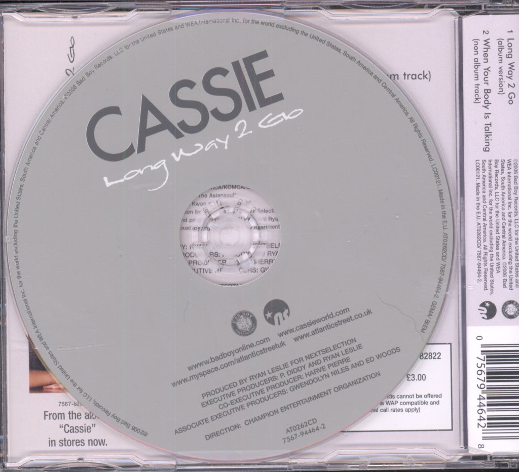 Cassie - Long Way To Go - Cd