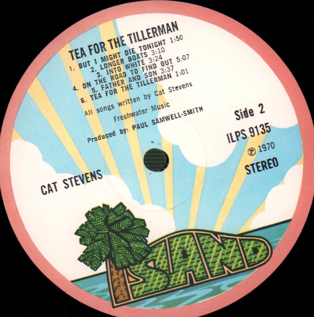 Cat Stevens - Tea For The Tillerman - Lp