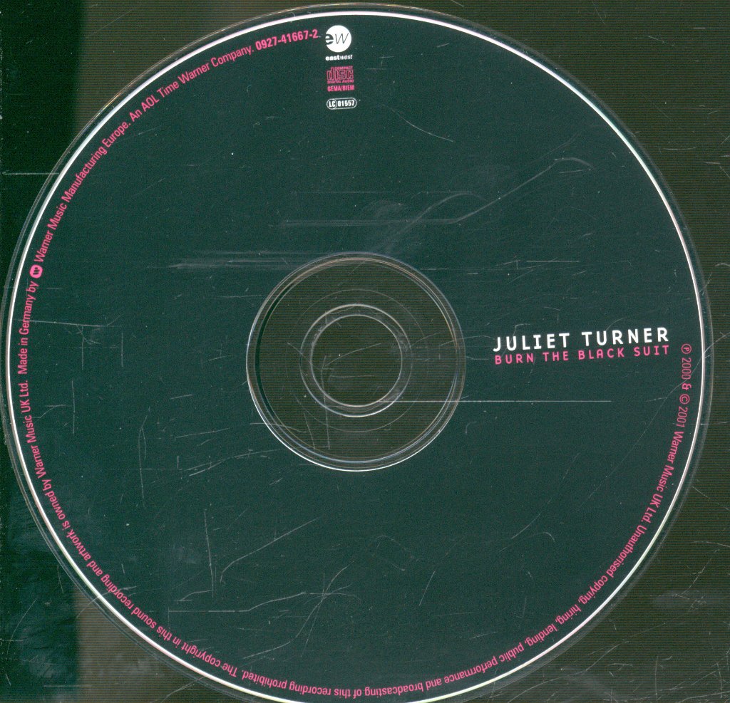 Juliet Turner - Burn The Black Suit - Cd