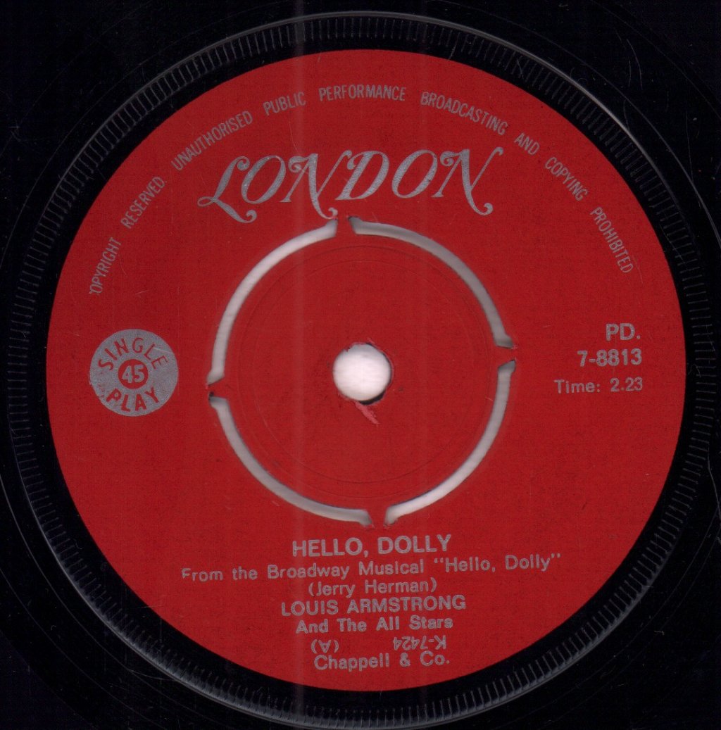 Louis Armstrong - Hello Dolly - 7 Inch