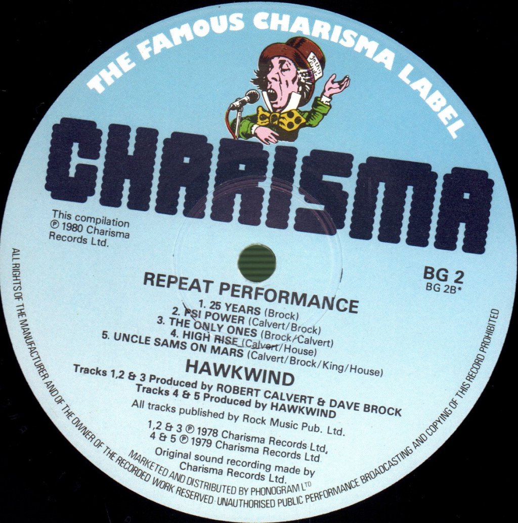 Hawkwind - Repeat Performance - Lp