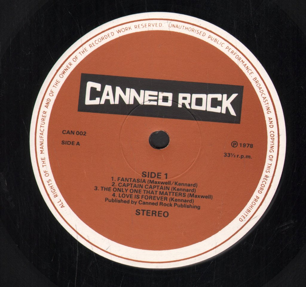 Canned Rock - Kinetic Energy - Lp