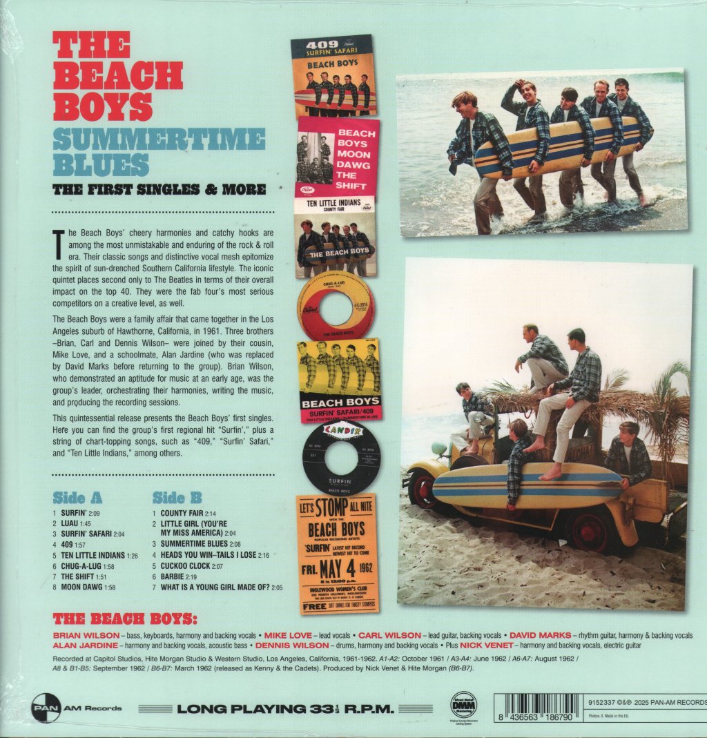 Beach Boys - Summertime Blues: The First Singles & More - Lp