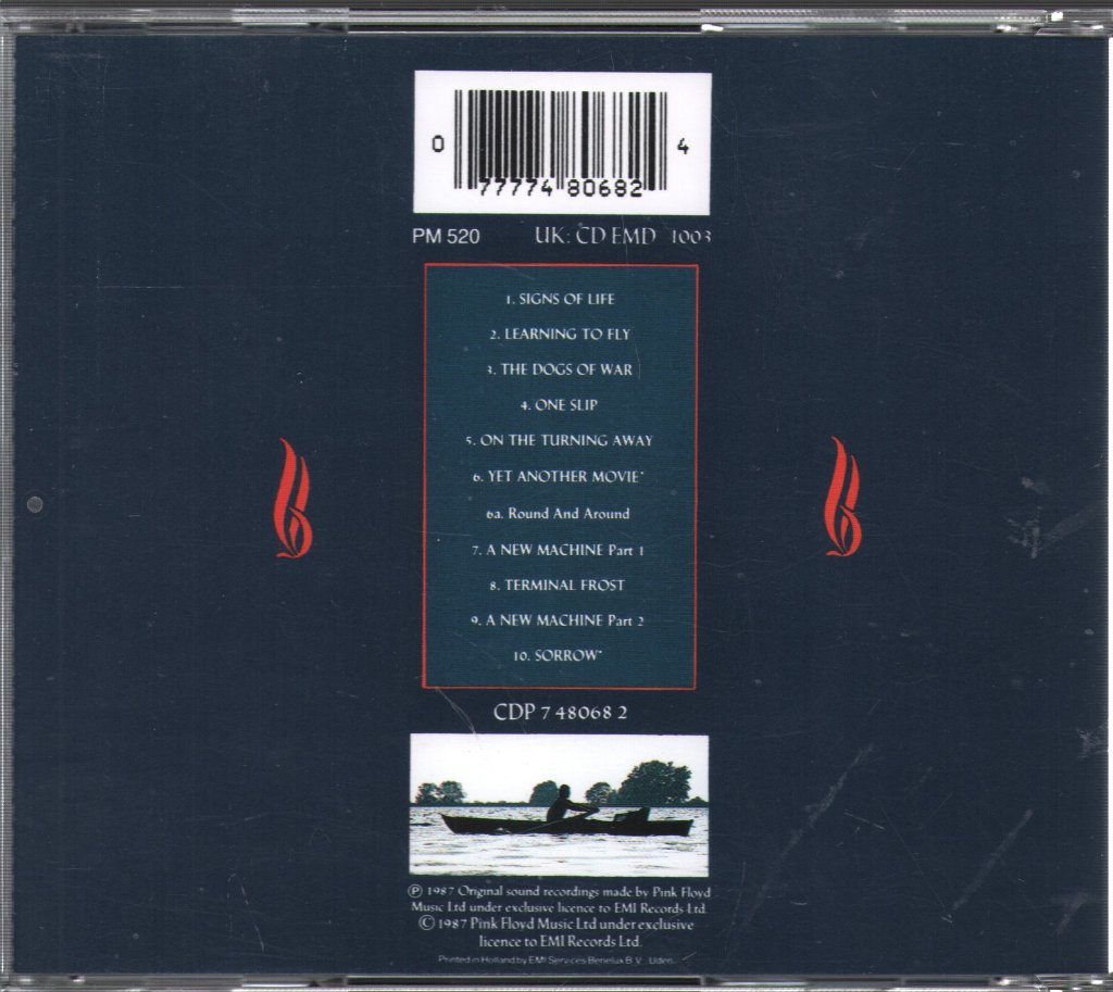 Pink Floyd - A Momentary Lapse Of Reason - Cd