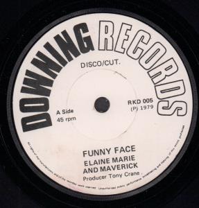 Elaine Marie And Maverick - Funny Face - 7 Inch