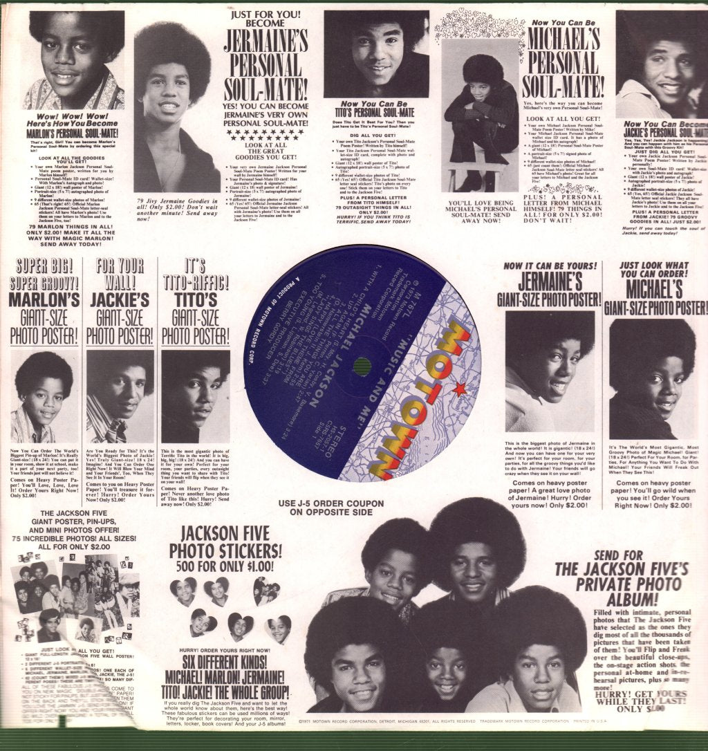 Michael Jackson - Music & Me - Lp