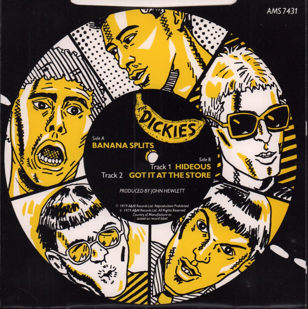 Dickies - Banana Splits - 7 Inch
