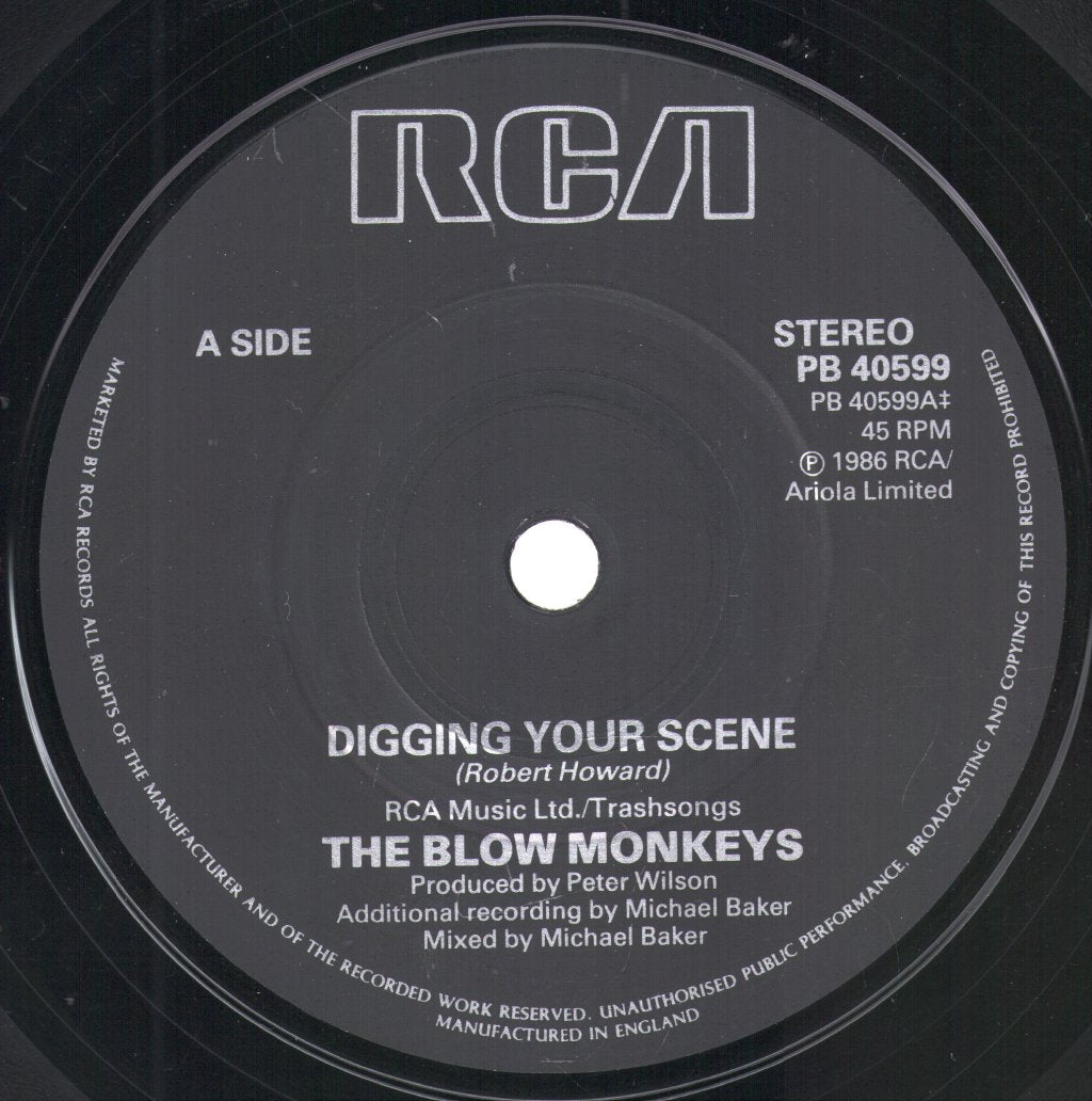 Blow Monkeys - Digging Your Scene - 7 Inch