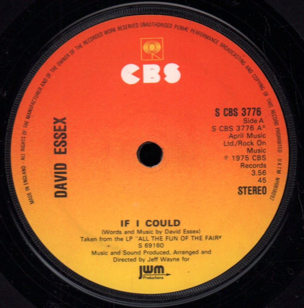 David Essex - If I Could - 7 Inch