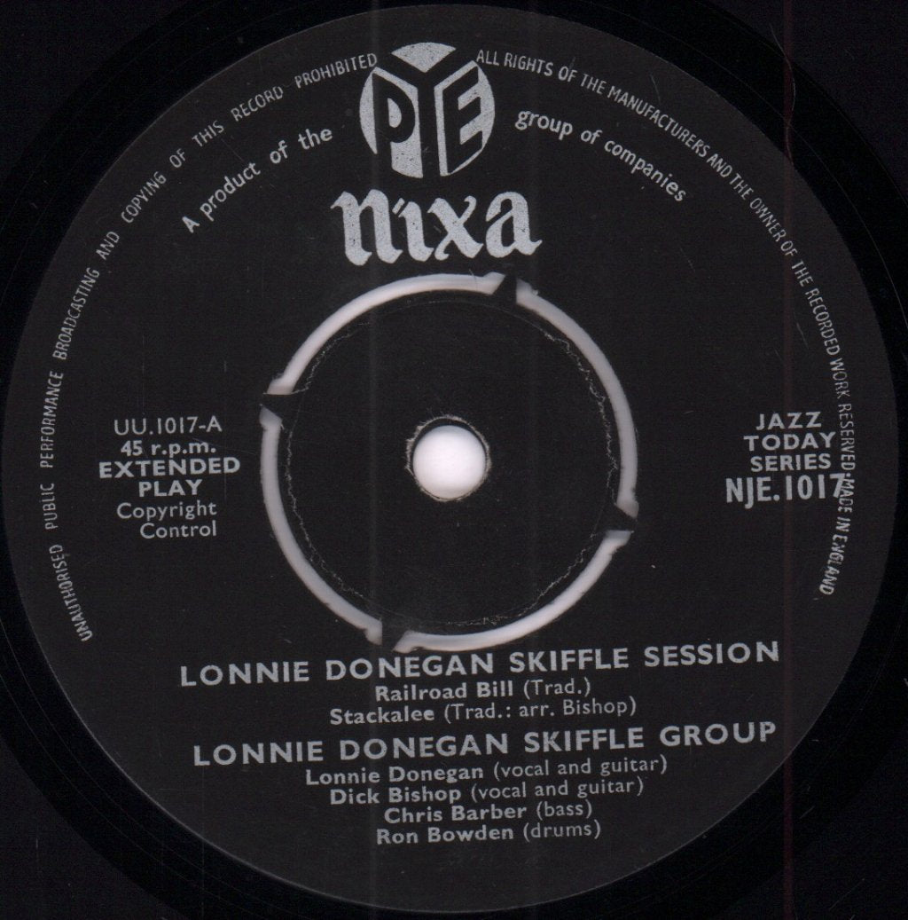 Lonnie Donegan - Skiffle Session - 7 Inch