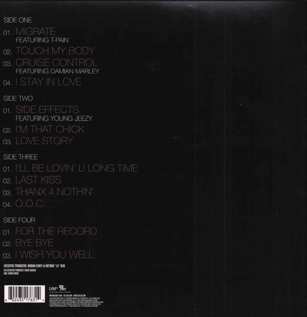 Mariah Carey - E=MC² - Double Lp