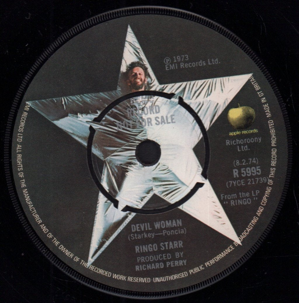 Ringo Starr - You're Sixteen - 7 Inch