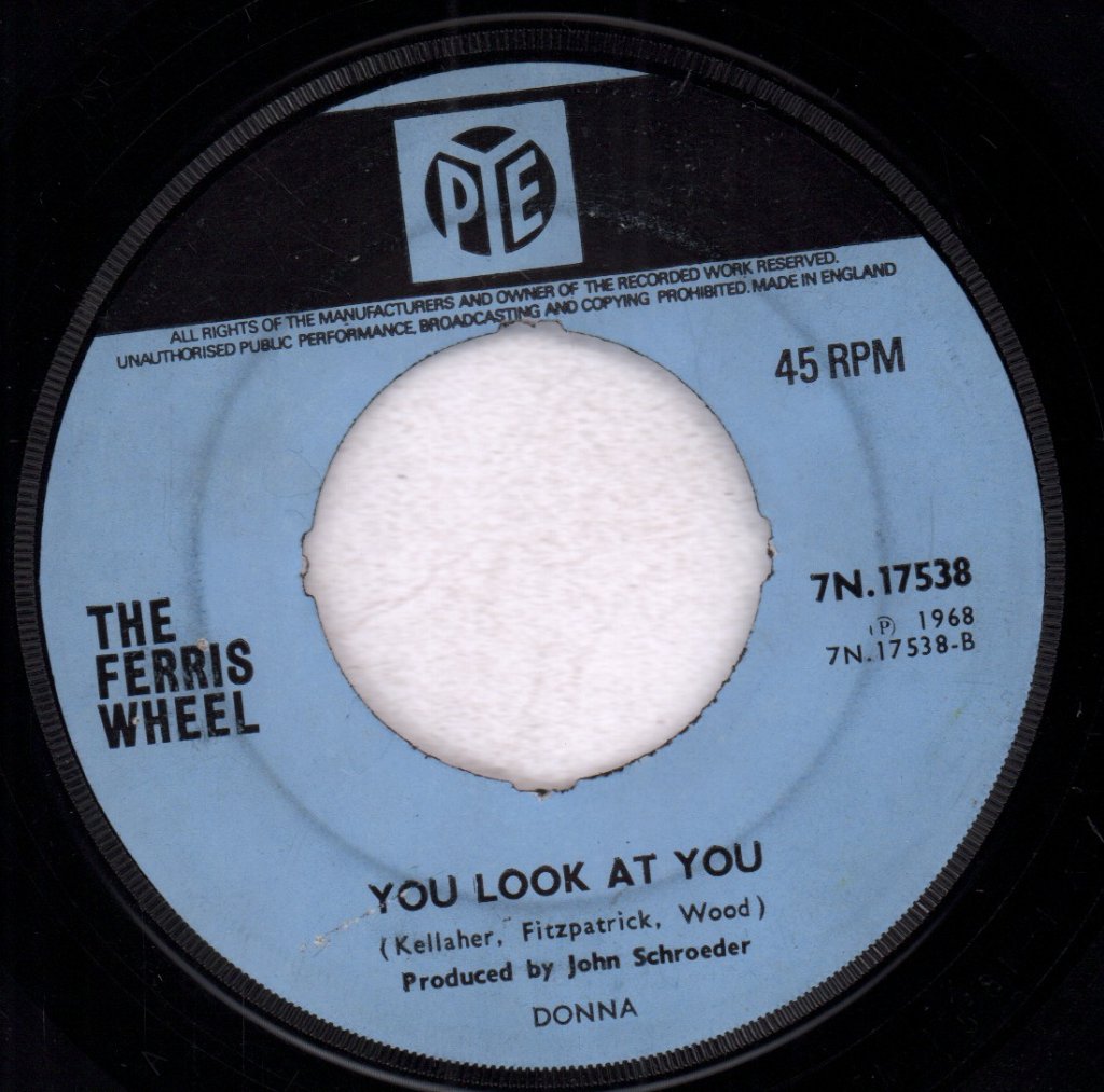 Ferris Wheel - Let It Be Me - 7 Inch