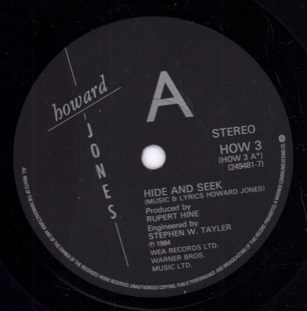 Howard Jones - Hide And Seek - 7 Inch