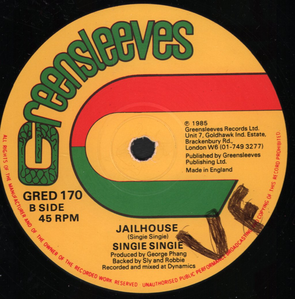 Frankie Paul/Singie Singie - Tidal Wave/Jailhouse - 12 Inch