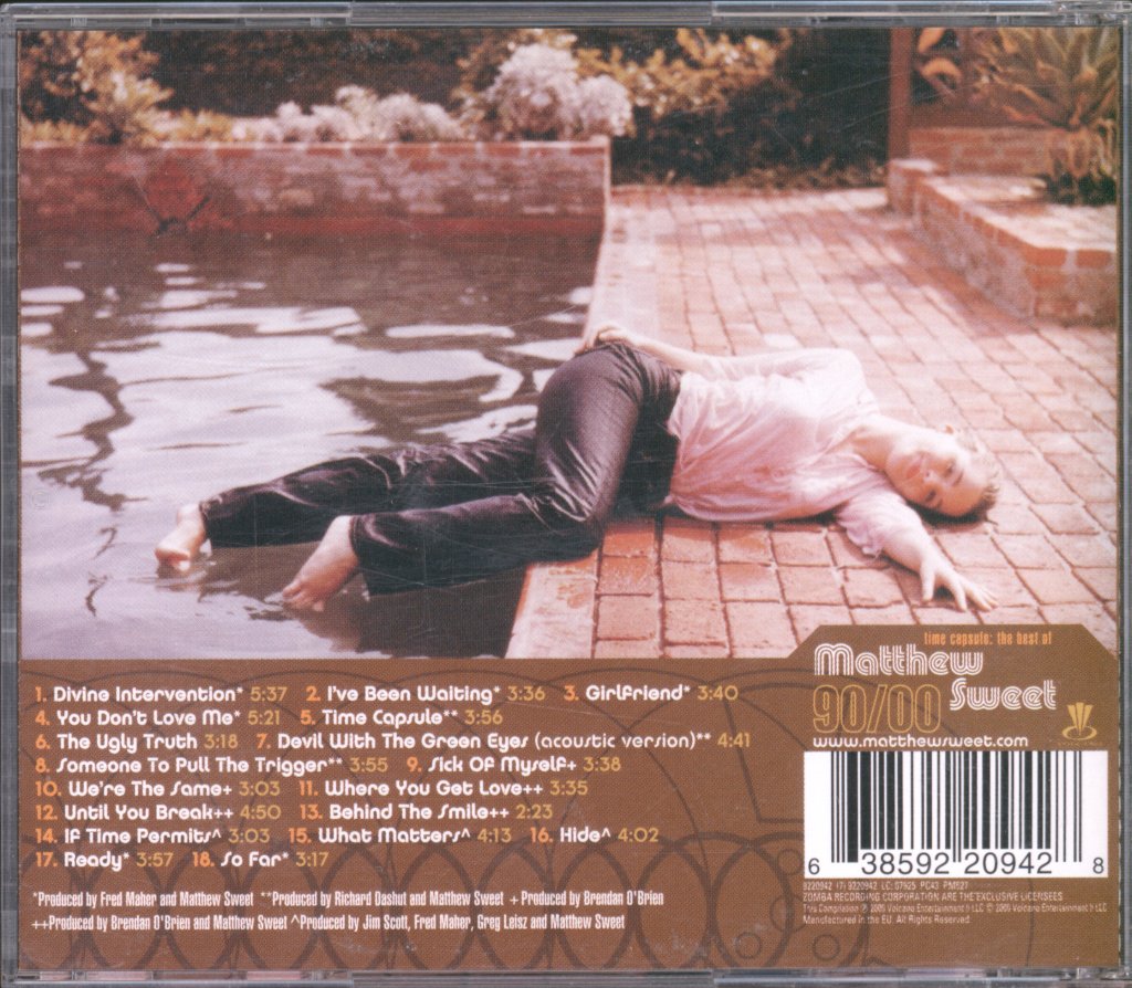 Matthew Sweet - Time Capsule: The Best Of Matthew Sweet 90/00 - Cd