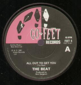 Beat - All Out To Get You - 7 Inch