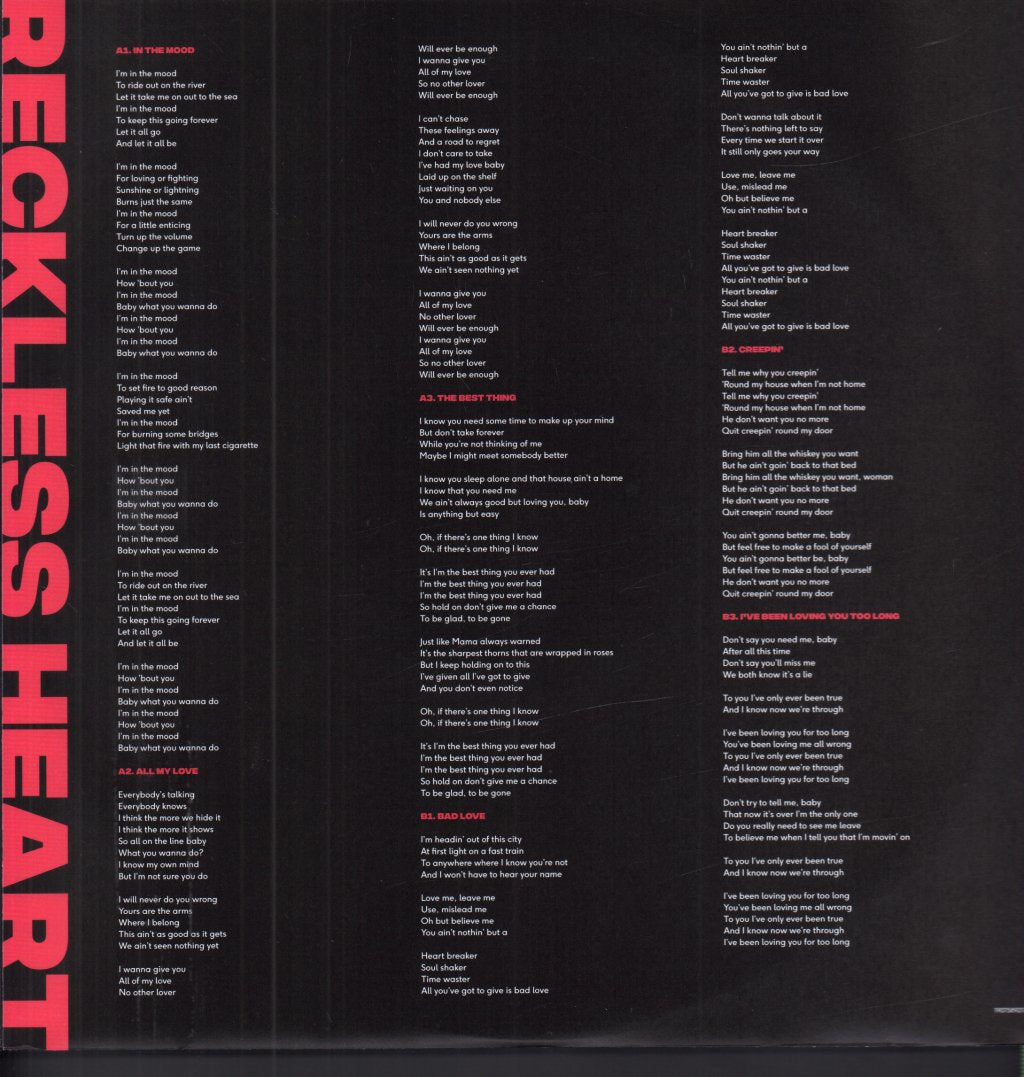 Joanne Shaw Taylor - Reckless Heart - Double Lp