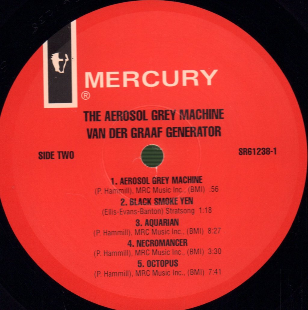 Van Der Graaf Generator - Aerosol Grey Machine - Lp