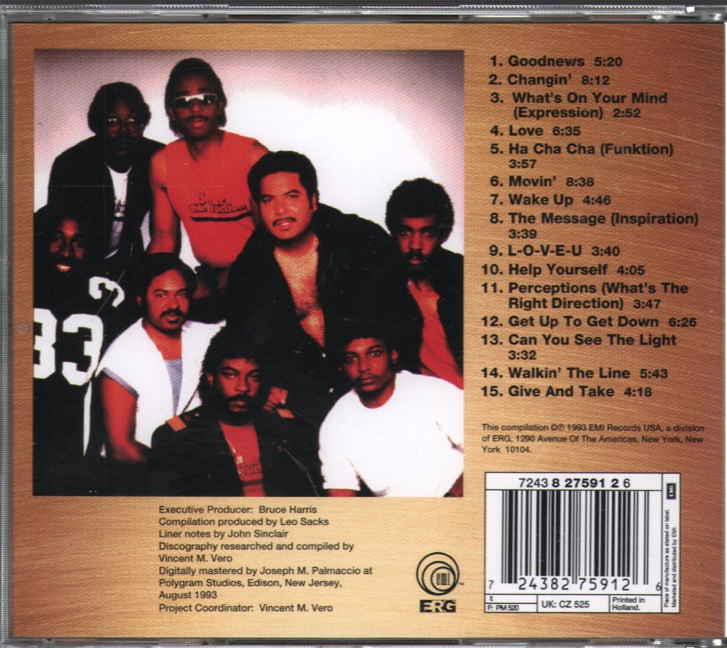 Brass Construction - Best Of Brass Construction - Movin' & Changin' - Cd