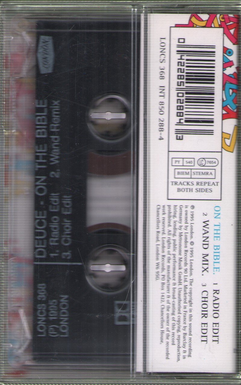 Deuce (Dance Artist) - On The Bible - Cassette