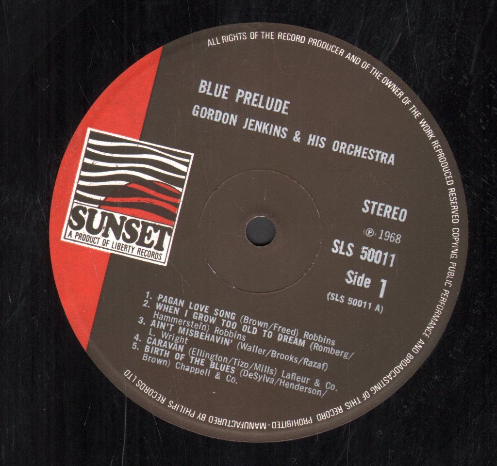 Gordon Jenkins - Blue Prelude - Lp