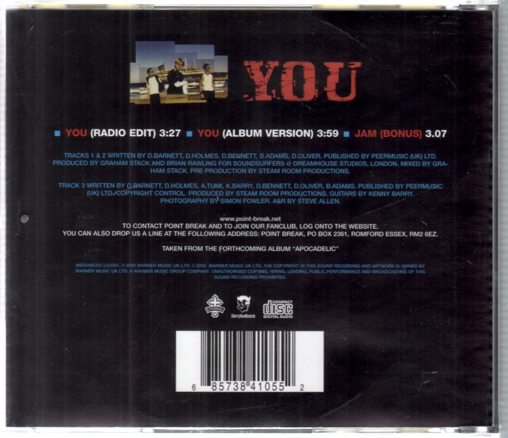 Point Break - You - Cd