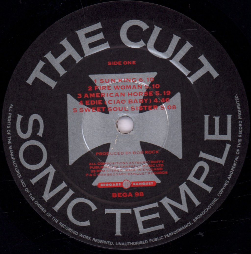 Cult - Sonic Temple - Lp