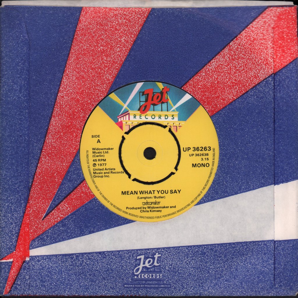 Widowmaker - What A Way To Fall - 7 Inch