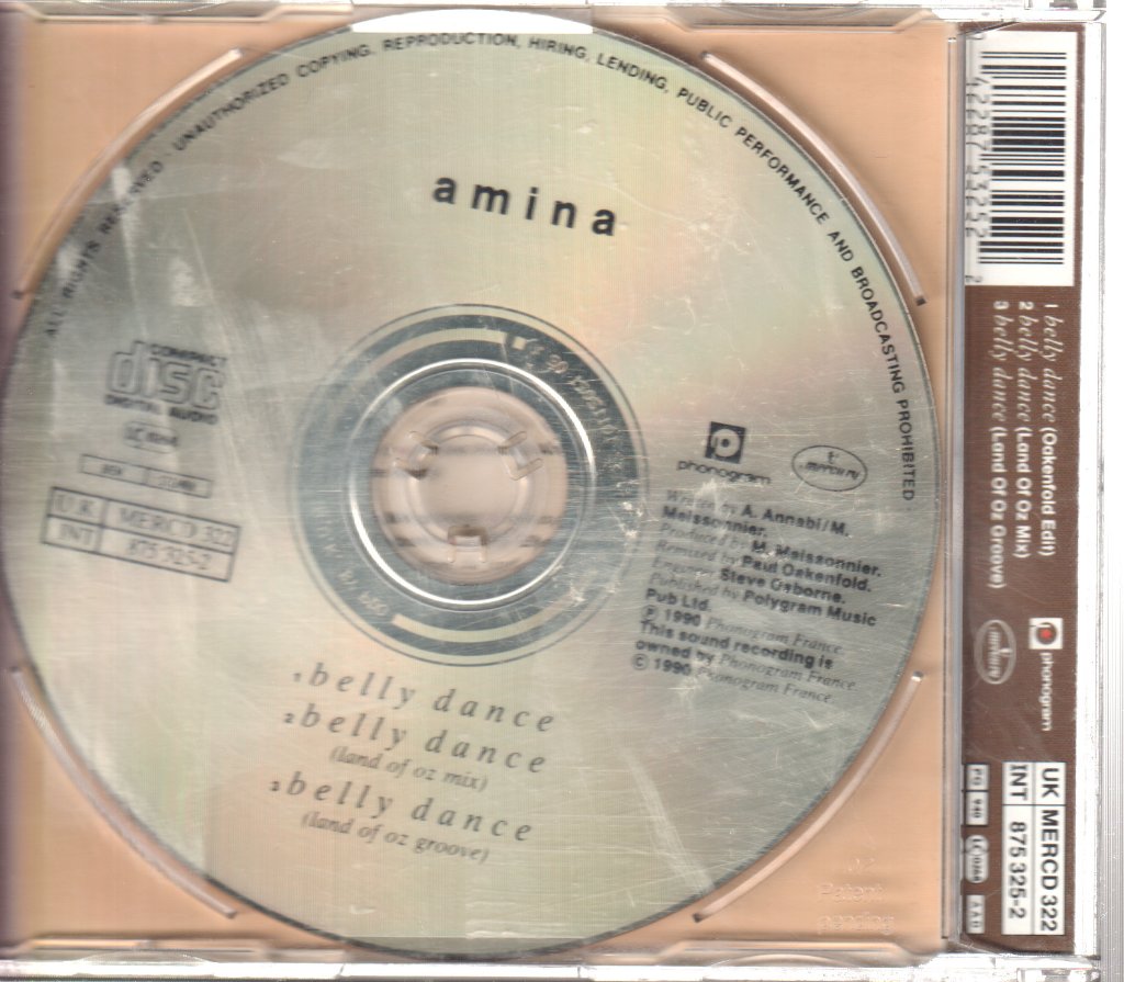 Amina - Belly Dance - Cd