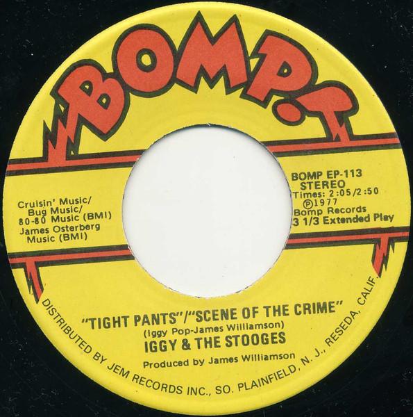 Stooges - I'm Sick Of You! - 7 Inch