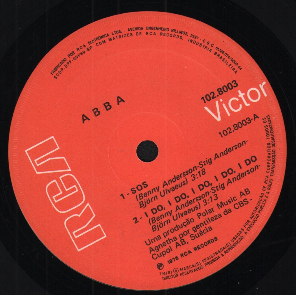 ABBA - S.O.S. - 7 Inch