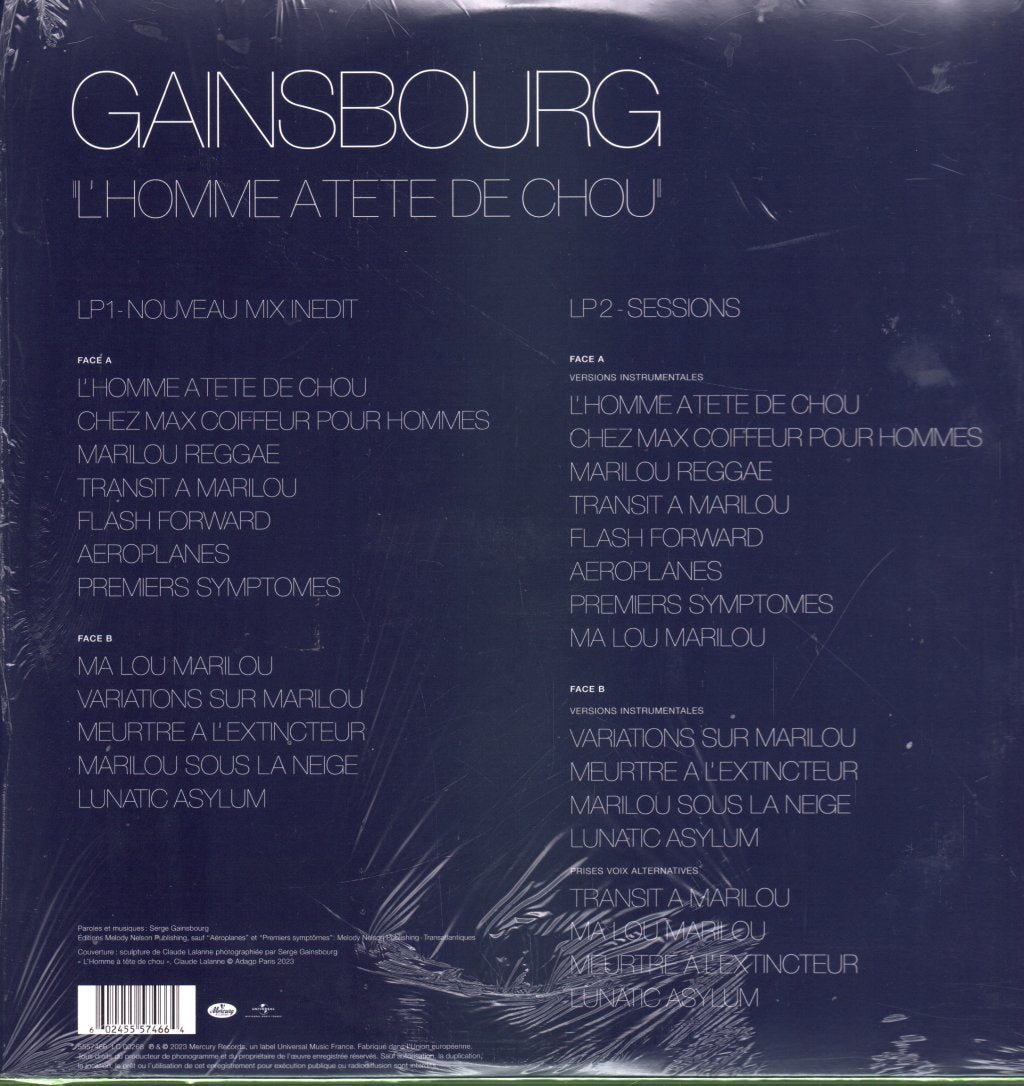 Serge Gainsbourg - L'Homme À Tête De Chou - Lp