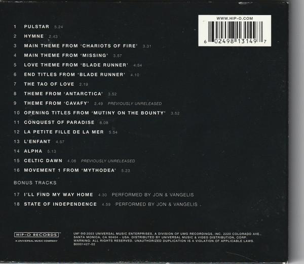 Vangelis - Odyssey (The Definitive Collection) - Cd