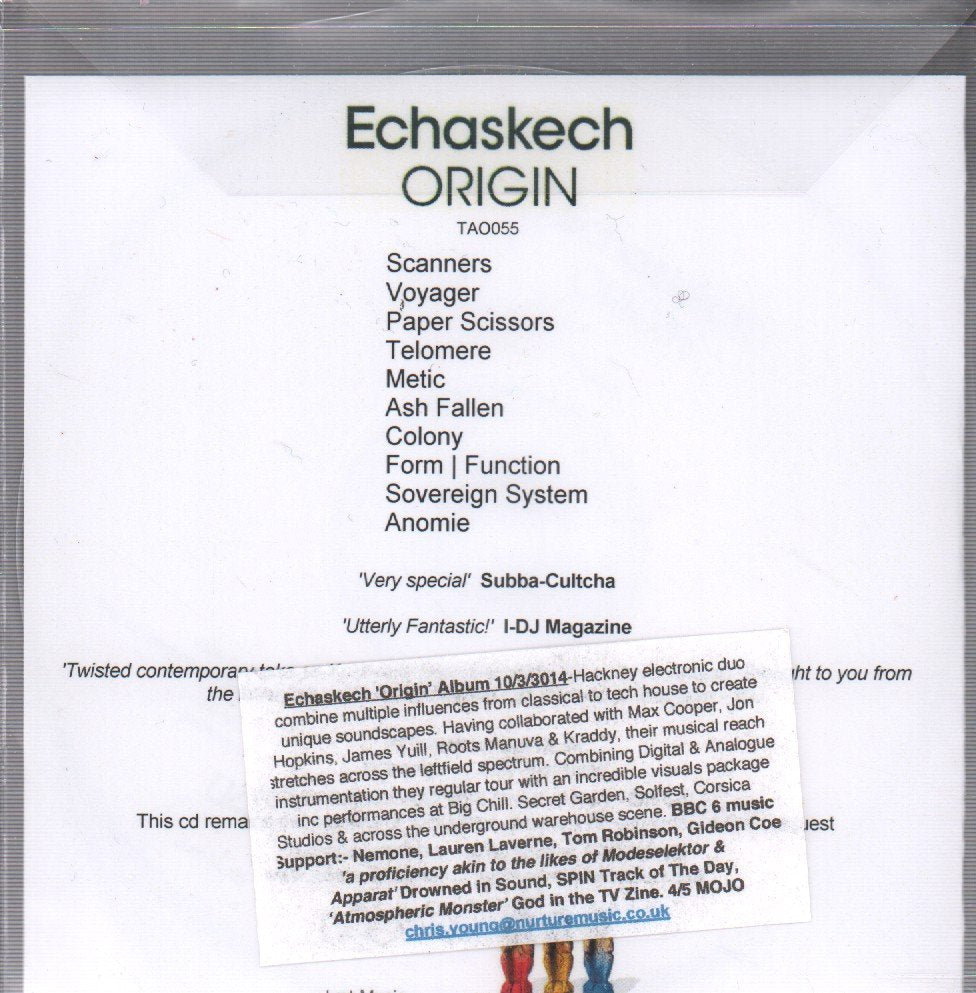 Echaskech - Origin - Cdr