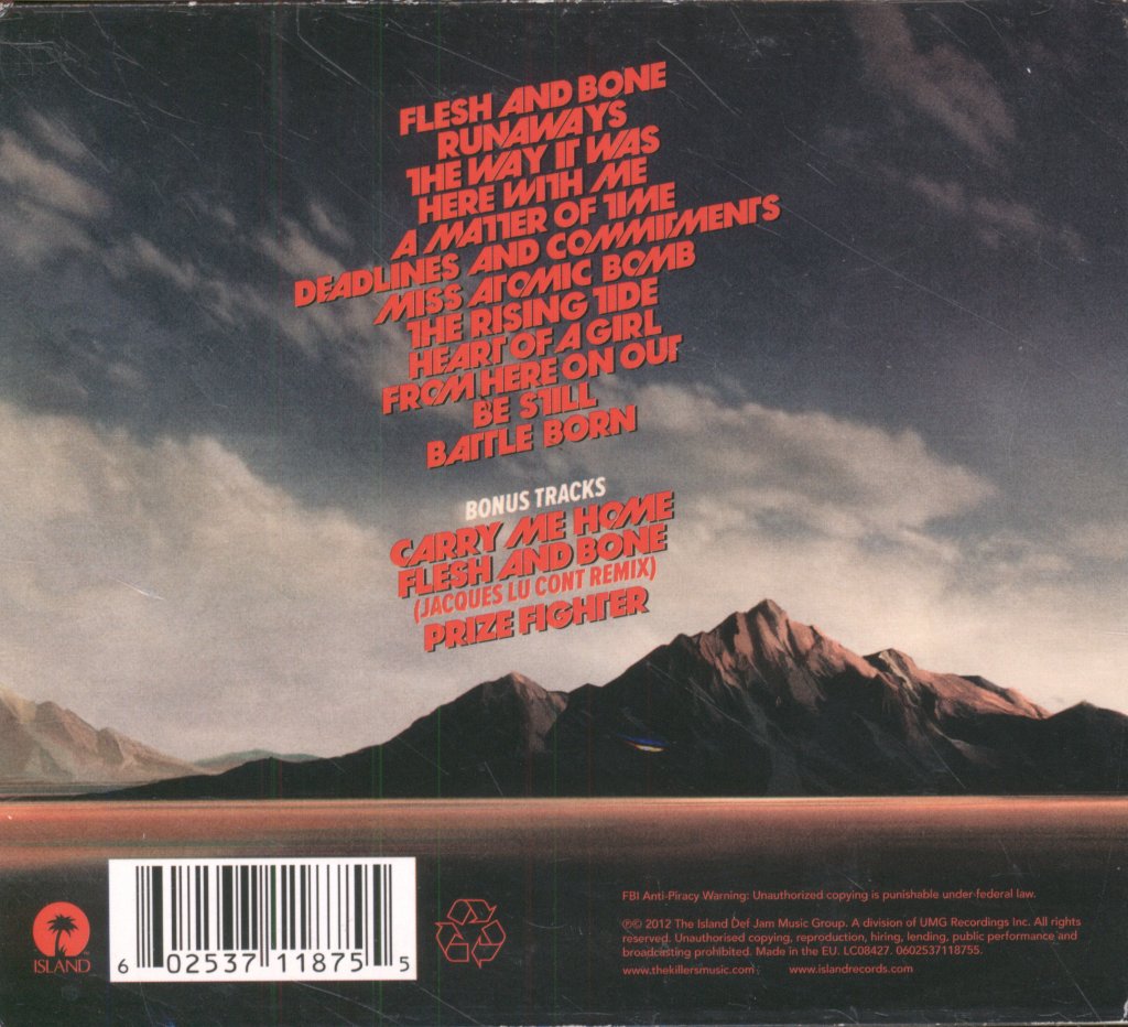Killers - Battle Born - Cd