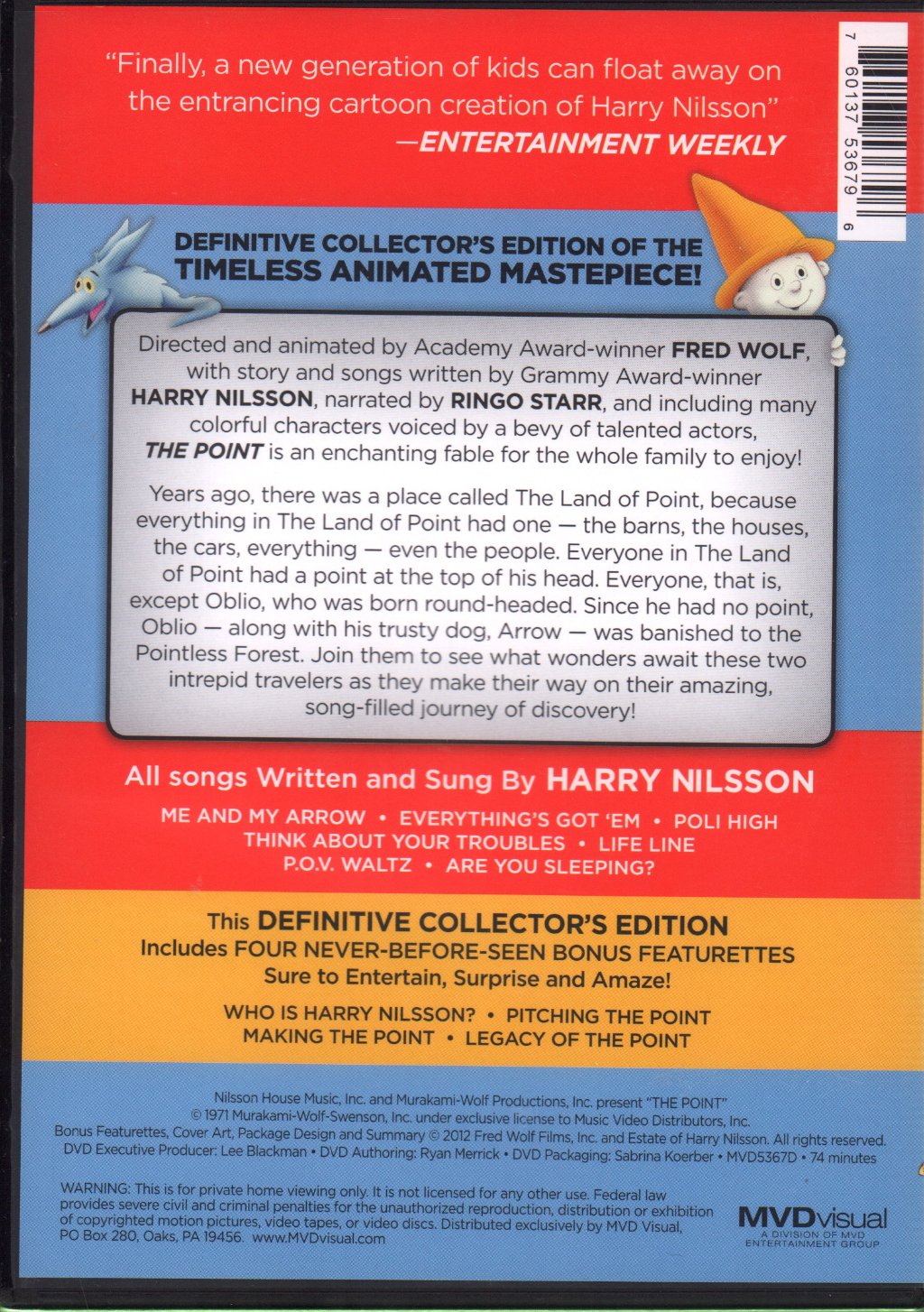 Fred Wolf - Point - Dvd