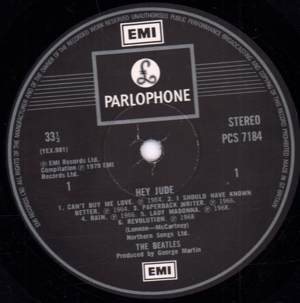 Beatles - Hey Jude - Lp