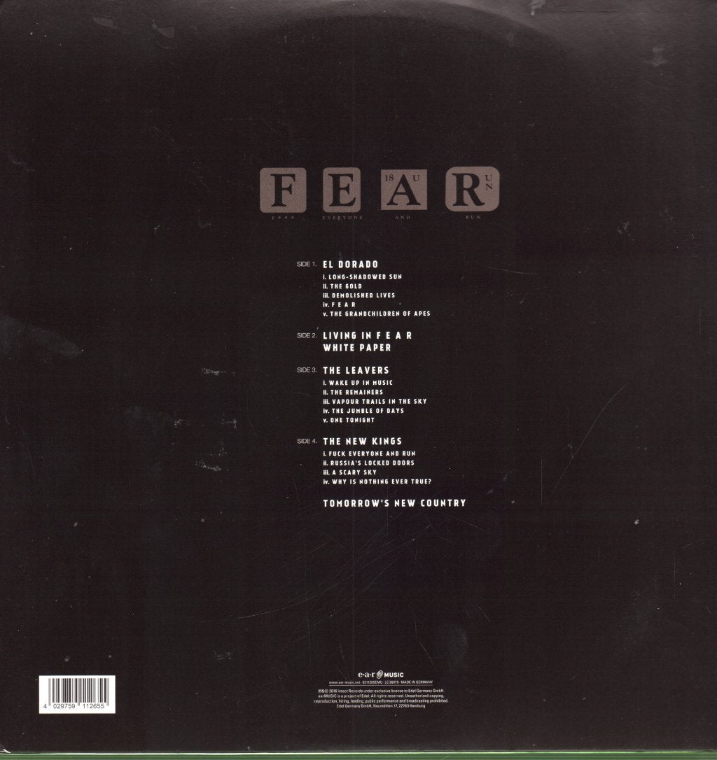 Marillion - FEAR (F*** Everyone And Run) - Double Lp