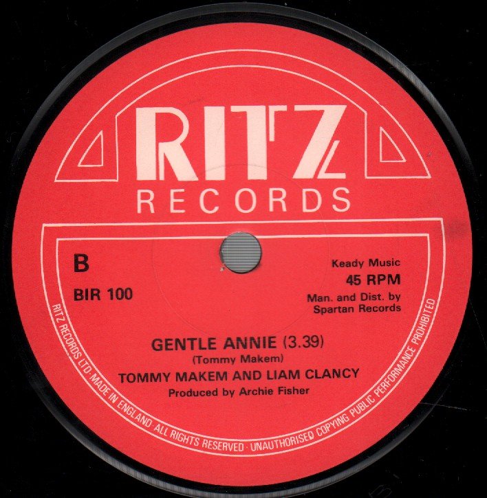 Tommy Makem And Liam Clancy - A Place In The Choir - 7 Inch