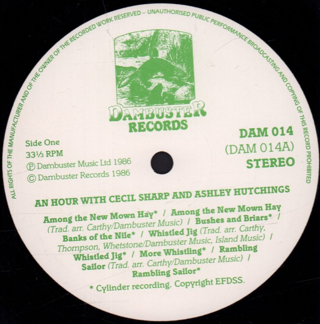 Cecil Sharp And Ashley Hutchings - An Hour With - Lp