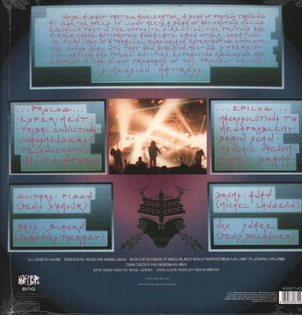 Voivod - Dimension Hatross - Lp