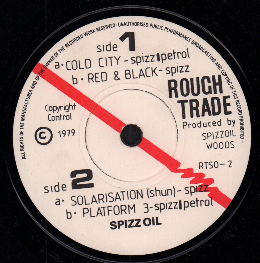 Spizz Oil - Cold City - 7 Inch